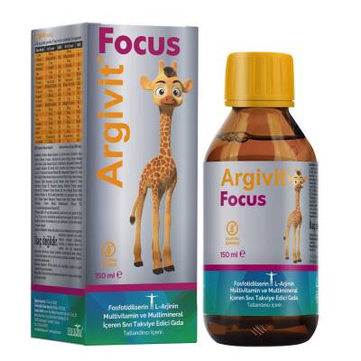 Argivit Focus Şurup 150 ml - ARGİVİT