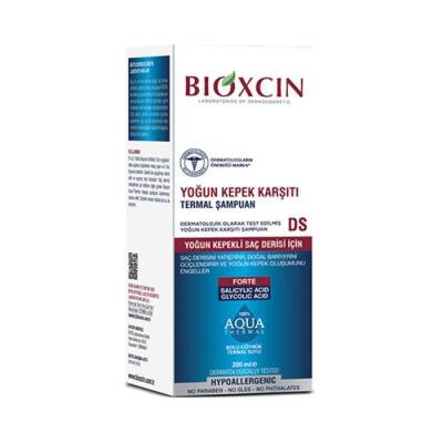 Bioxcin Aqua Thermal Ds Yoğun Kepek Karşıtı Şampuan 200 ml - BİOXCİN
