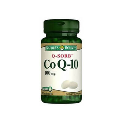 Nature's Bounty Coenzyme Q-10 100 mg (Q-Sorb) 30 Yumuşak Jelatin Kapsül - NATURE'S BOUNTY