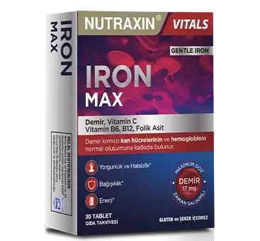 Nutraxin Iron Max 17 mg 30 Tablet - 1