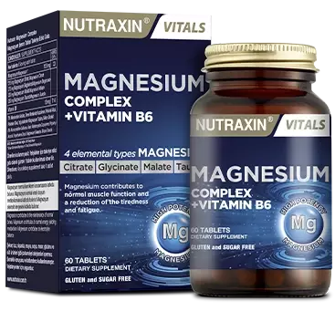 Nutraxin Magnesium Complex Vitamin B6 60 Tablet - 1