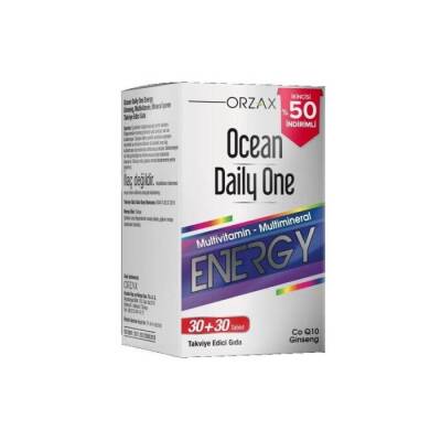 Orzax Ocean Daily One Energy 60 Tablet - İkincisi %50 İndirimli - ORZAX-OCEAN