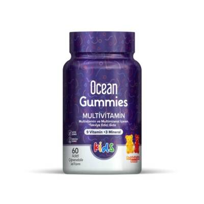 Orzax Ocean Gummies Multivitamin 60 Adet Çiğnenebilir Jel Form - ORZAX-OCEAN