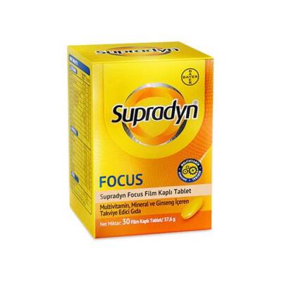 Supradyn Focus 30 Tablet - SUPRADYN